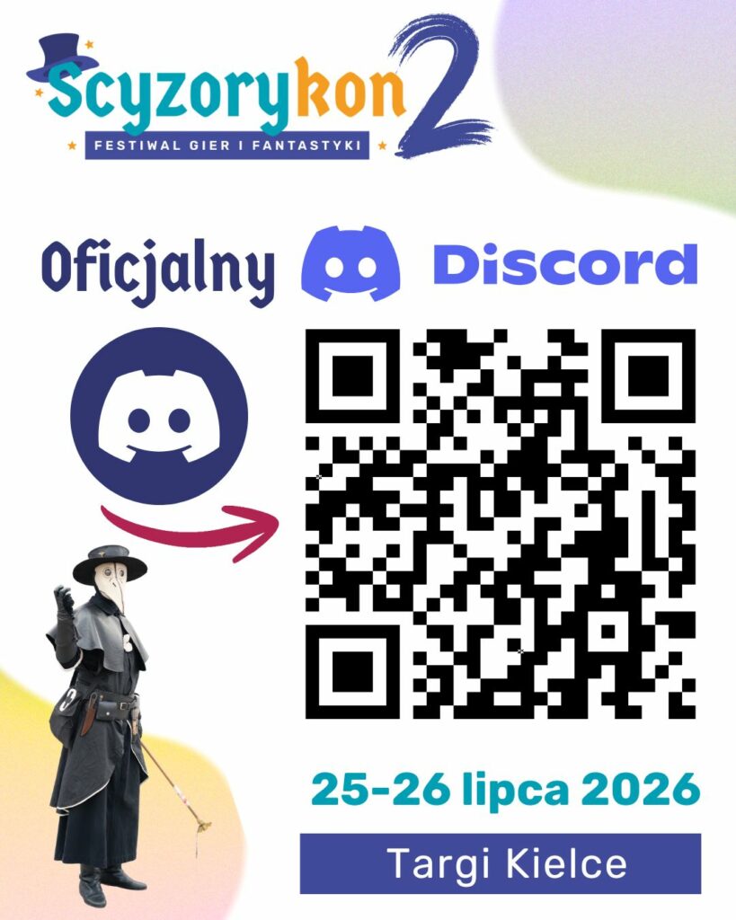 Link do Oficjalnego serwera Discord Scyzorykon